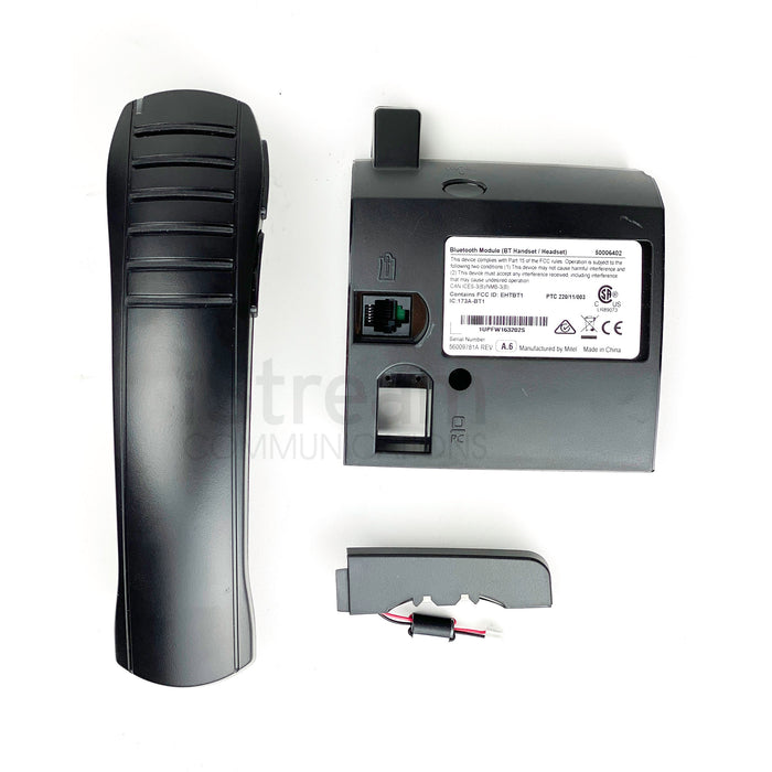 Mitel Bluetooth Handset, Charging Plate, and Bluetooth Module Bundle (50006441)