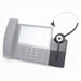 Mitel Integrated DECT Headset For 6900 phones with headband and charging cradle