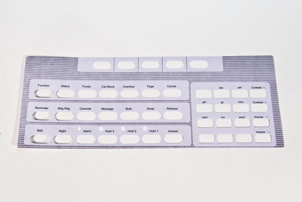 Paper Desi (designation strip) for SX-50 Console
