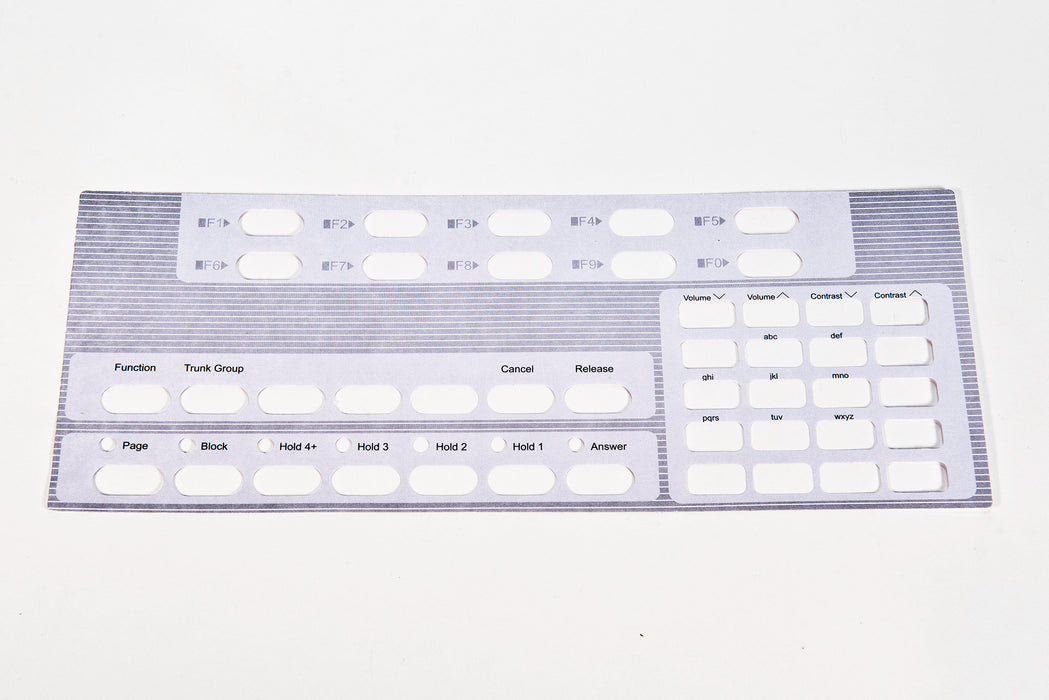 Paper Desi (designation strip) for Superconsole 1000