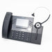 Mitel 6930 IP phone with cordless handset and cordless headset compatible with RingCentral