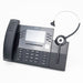 Mitel 6930w IP phone with cordless handset and cordless headset compatible with RingCentral