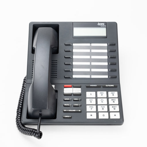 Refurbished Inter-tel Axxess 550.4100 Large Display Desk Phone - Charcoal