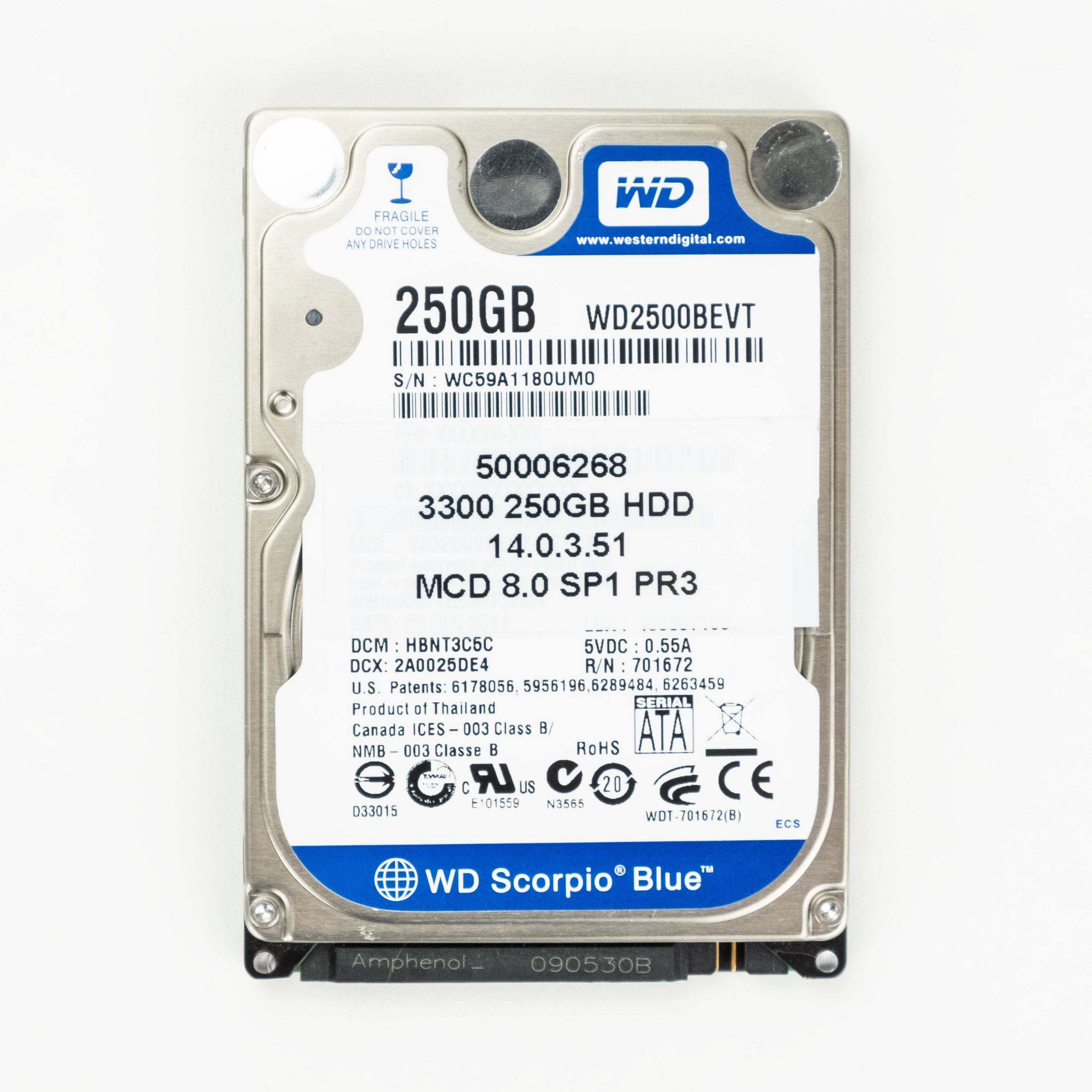 Mitel 3300 ICP MXe III SATA Drive (Part#50006268) — iStream