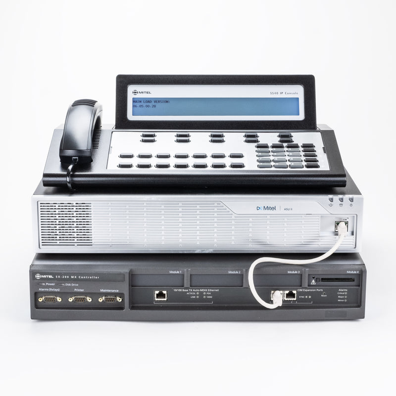 Complete Mitel 200 MX ICP Hotel Phone System (Up to 144 Guest Rooms)