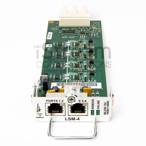 Mitel/Inter-Tel 5000 LSM-4 4 Port Loop Circuit Module (Part# 580.2304) - Professionally Refurbished