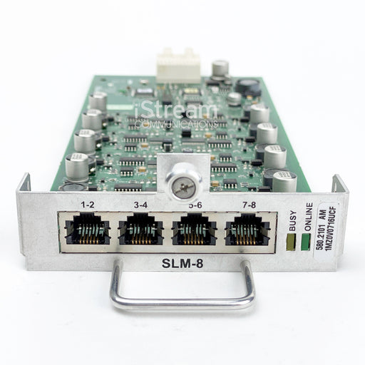 Mitel/Inter-Tel 5000 SLM-8 (8 Port) Single Line Card (Part# 580.2101) - Professionally Refurbished